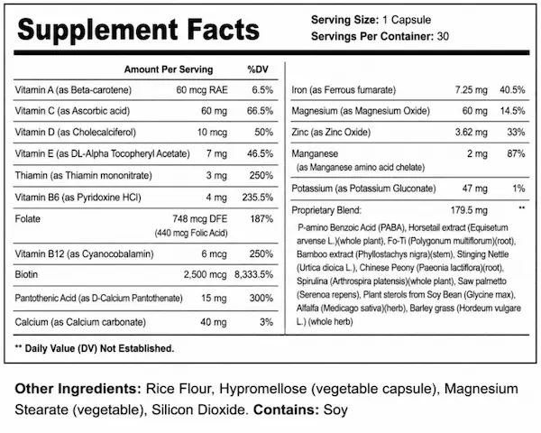 Opti-Core-Pro-Supplement-Facts